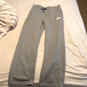 nike grey sweatpants